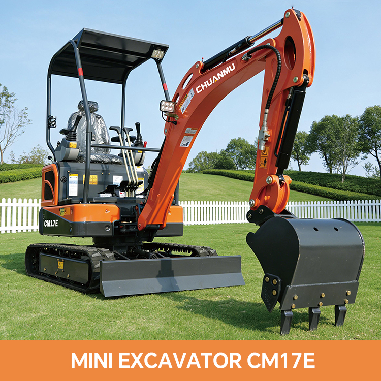 Small 3-10 ton mini excavators for gardens and landscaping