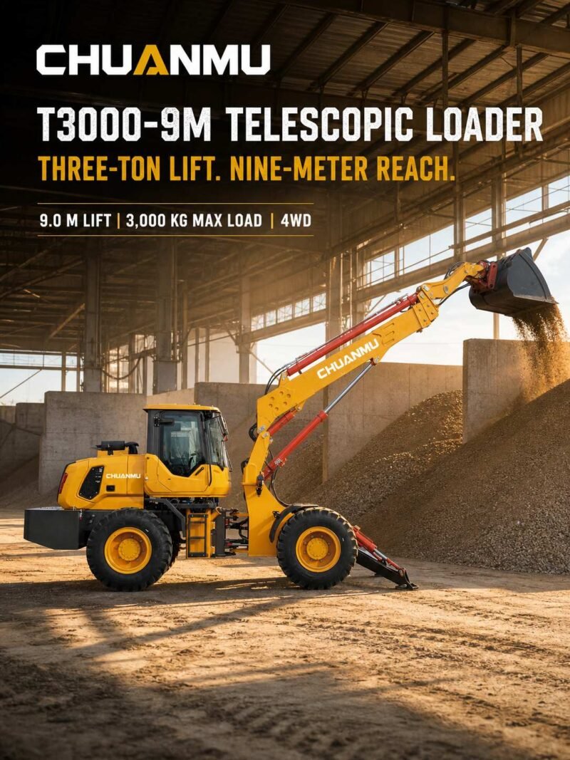01-主图 Brand new 9-meter telescopic boom forklift
