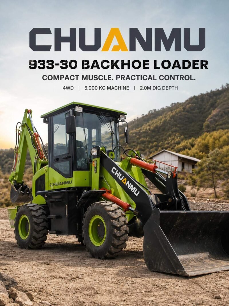 01-主图 chuanmu-933-30-backhoe-loader