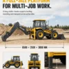 02-chuanmu-4cx-backhoe-loader-stable-dimensions 4CXChuanmu brand new backhoe loader