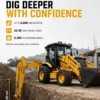 388 Chuanmu brand new backhoe loader