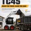 04-卸料高度 TC45 skid steer loader