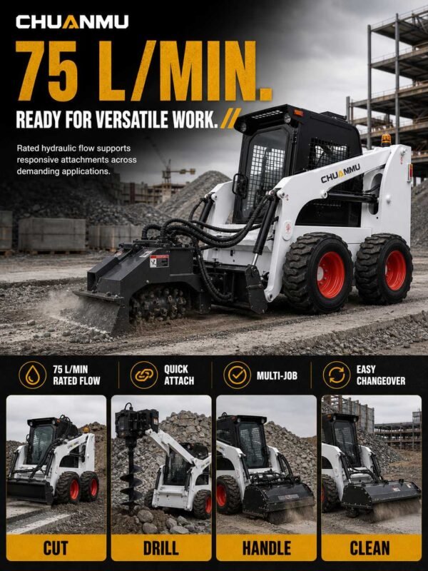 04-液压属具 TC100 skid steer loader