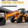 05-chuanmu-t2500-7m-telescopic-loader-cab-comfort-controls T2500-7M-Chuanmu-telescopic-loader-webp