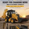 388 Chuanmu brand new backhoe loader